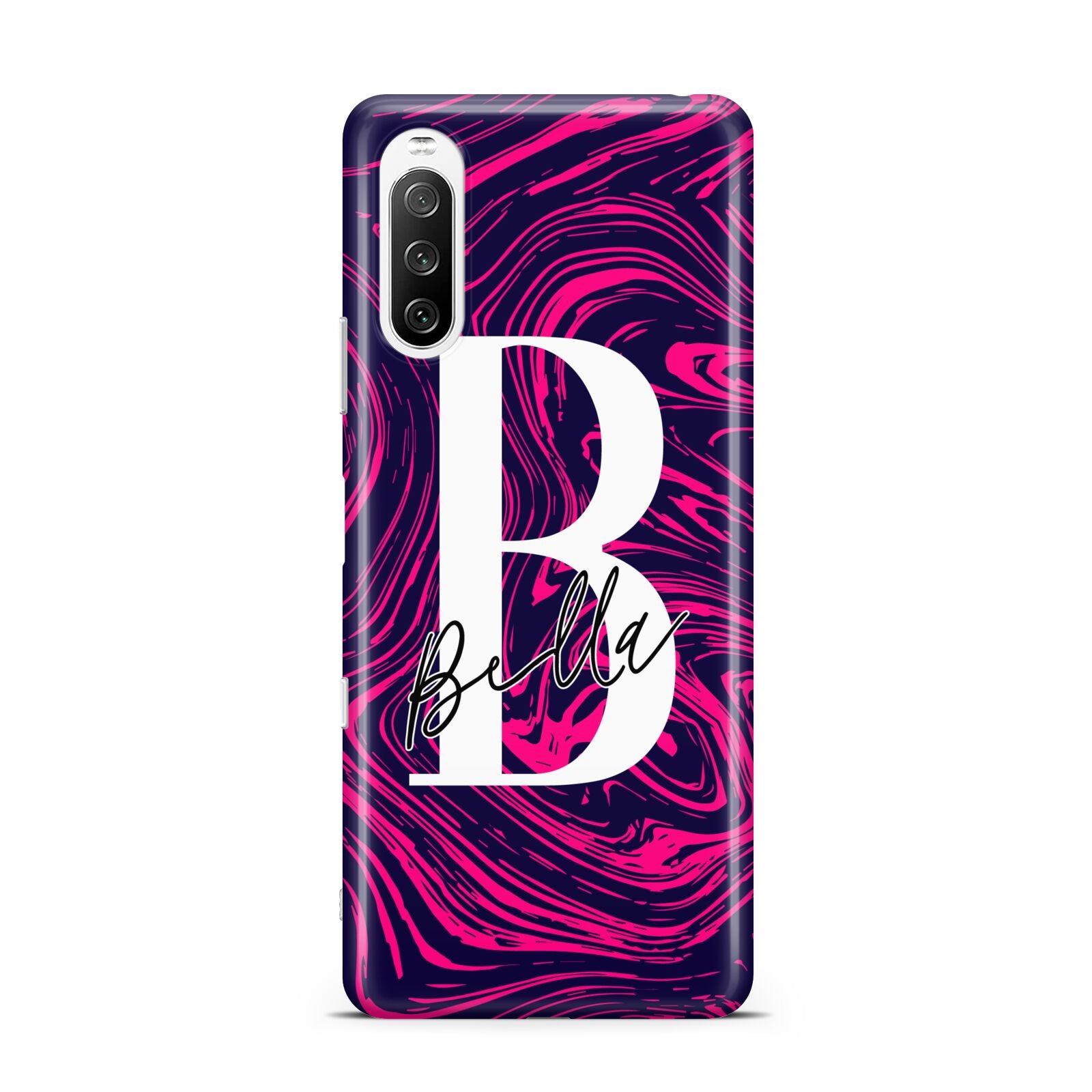 Personalised Ink Marble Sony Xperia 10 III Case