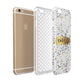 Personalised Ink Splatter Gold Apple iPhone 6 3D Tough Case Expanded view
