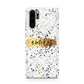 Personalised Ink Splatter Gold Huawei P30 Pro Phone Case
