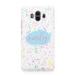 Personalised Ink Splatter Mulitcoloured Huawei Mate 10 Protective Phone Case
