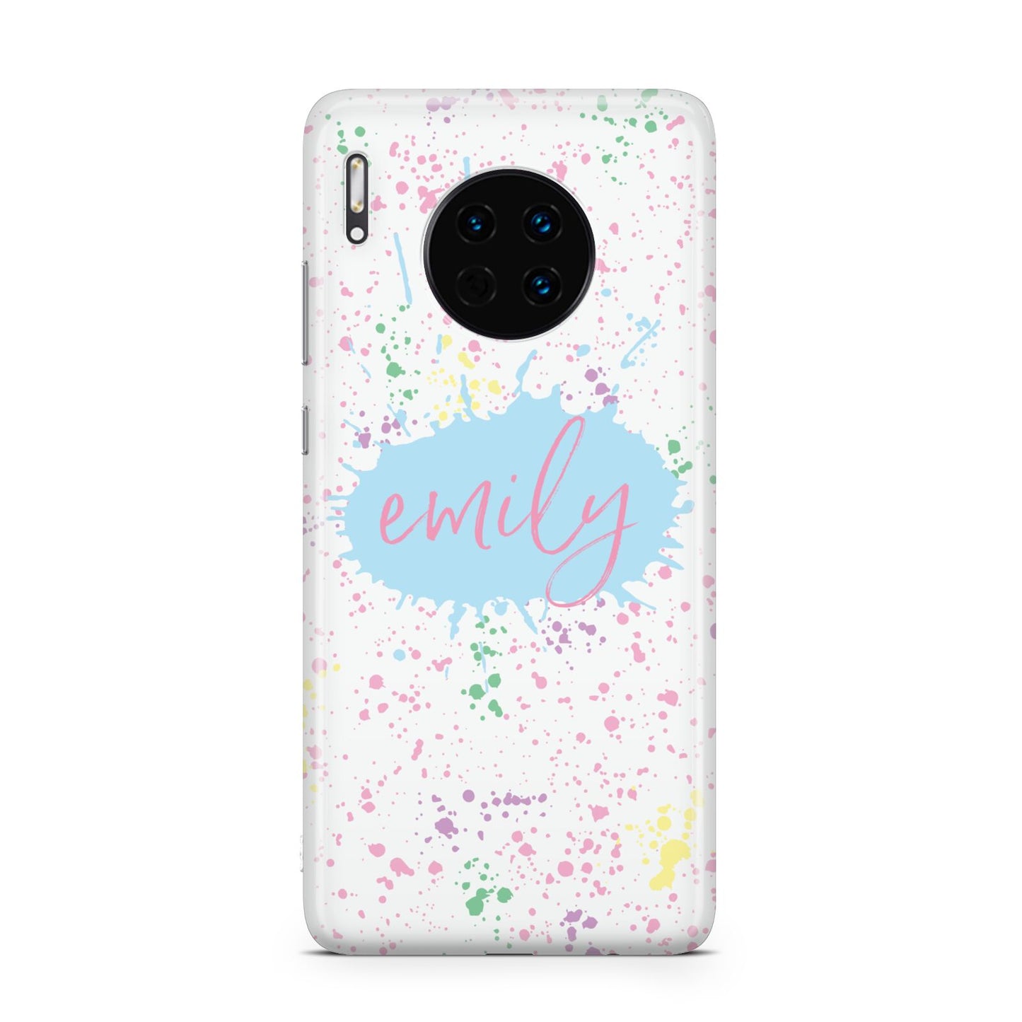 Personalised Ink Splatter Mulitcoloured Huawei Mate 30
