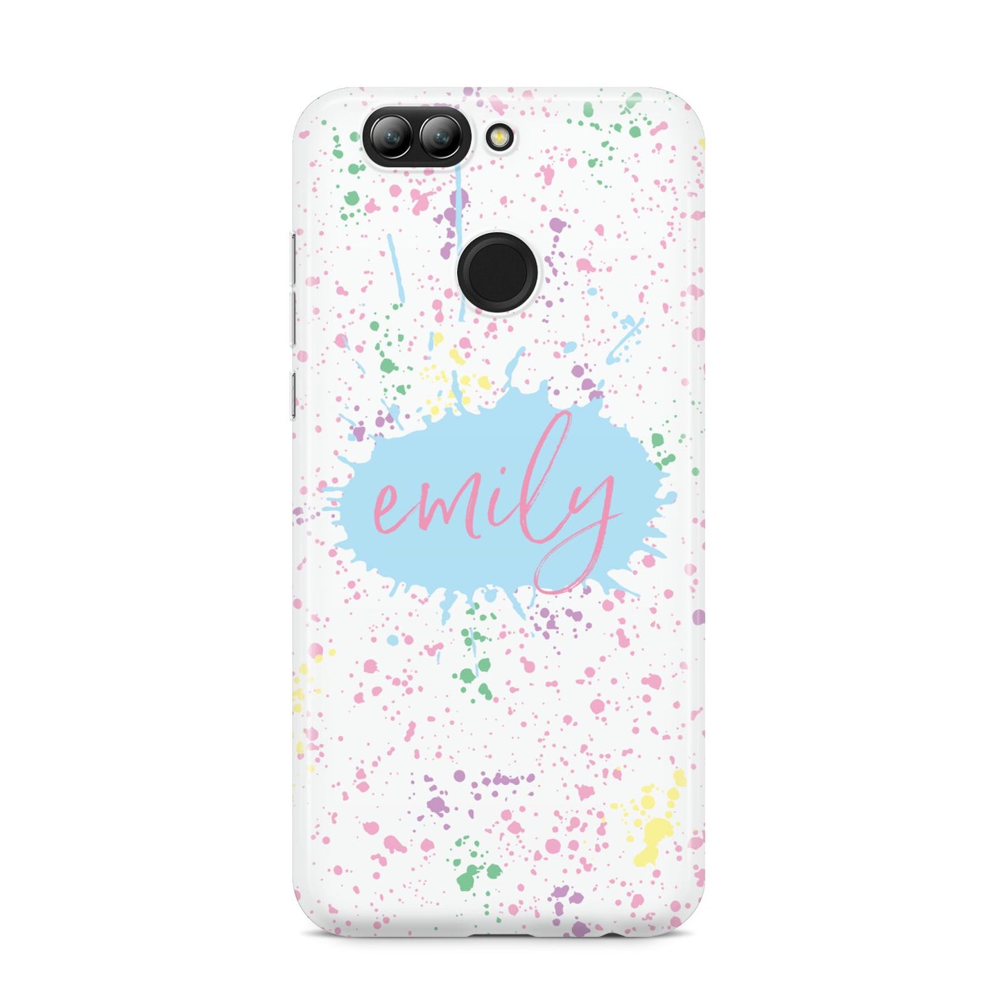 Personalised Ink Splatter Mulitcoloured Huawei Nova 2s Phone Case