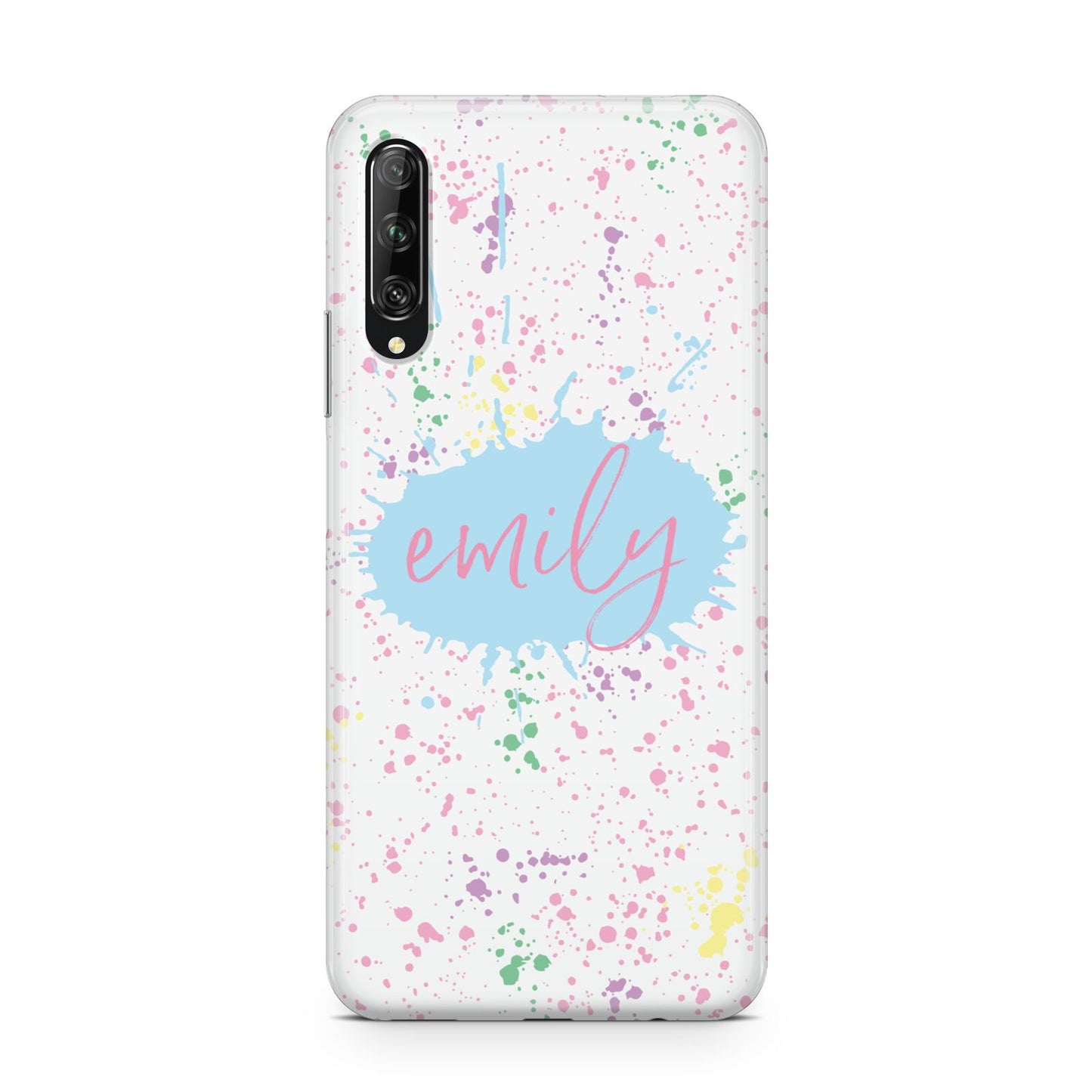 Personalised Ink Splatter Mulitcoloured Huawei P Smart Pro 2019