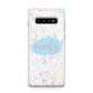 Personalised Ink Splatter Mulitcoloured Samsung Galaxy S10 Plus Case