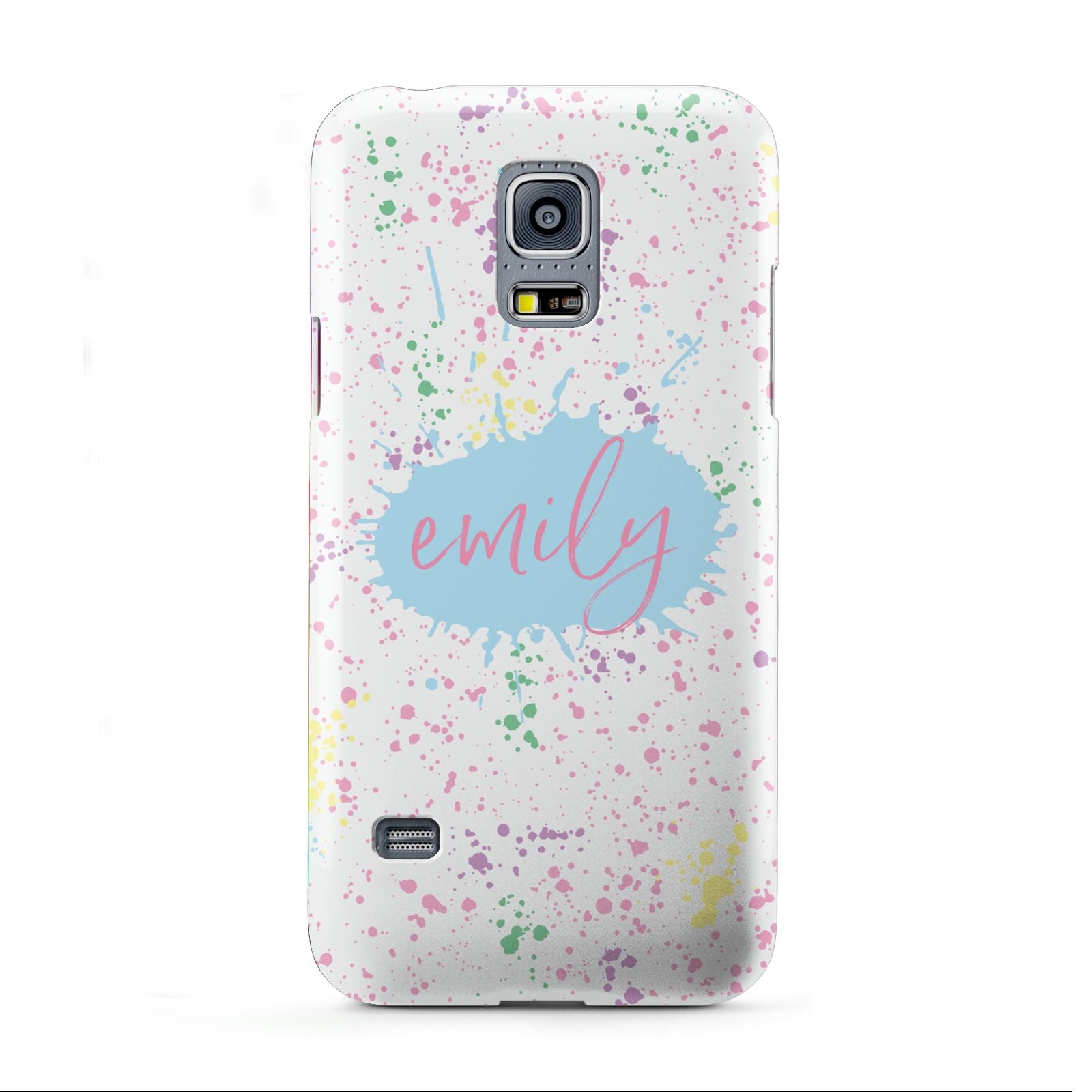 Personalised Ink Splatter Mulitcoloured Samsung Galaxy S5 Mini Case