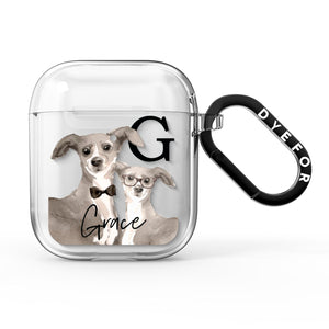 Personalised Italian Greyhound AirPods Case