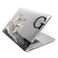 Personalised Italian Greyhound Apple MacBook Case Side View