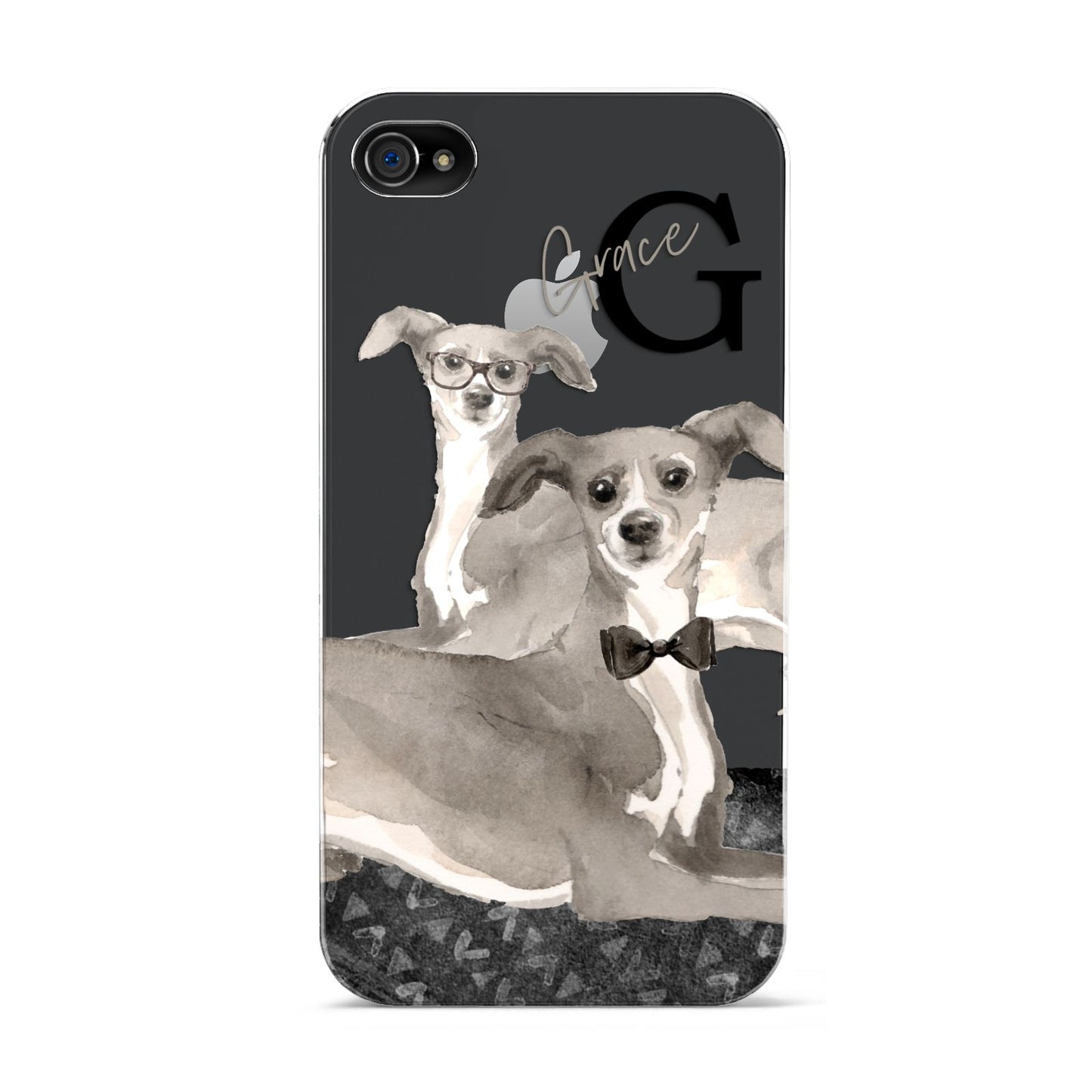 Personalised Italian Greyhound Apple iPhone 4s Case