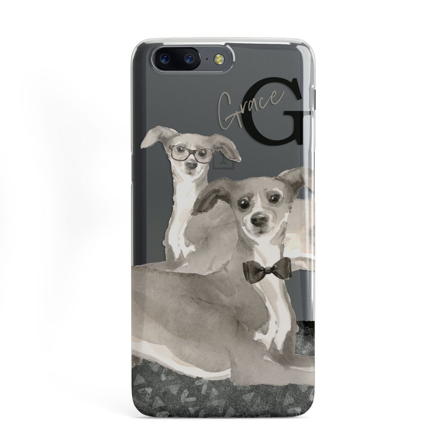Personalised Italian Greyhound OnePlus Case – Dyefor