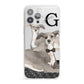 Personalised Italian Greyhound iPhone 13 Pro Max Clear Bumper Case