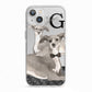Personalised Italian Greyhound iPhone 13 TPU Impact Case with White Edges