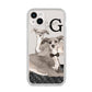 Personalised Italian Greyhound iPhone 14 Plus Clear Tough Case Starlight