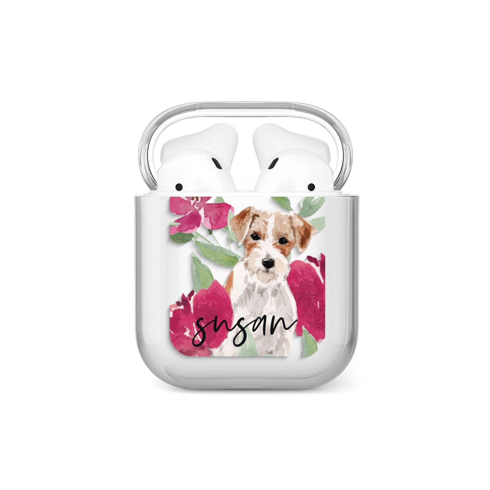 Personalised Jack Russel AirPods Case