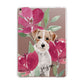 Personalised Jack Russel Apple iPad Rose Gold Case