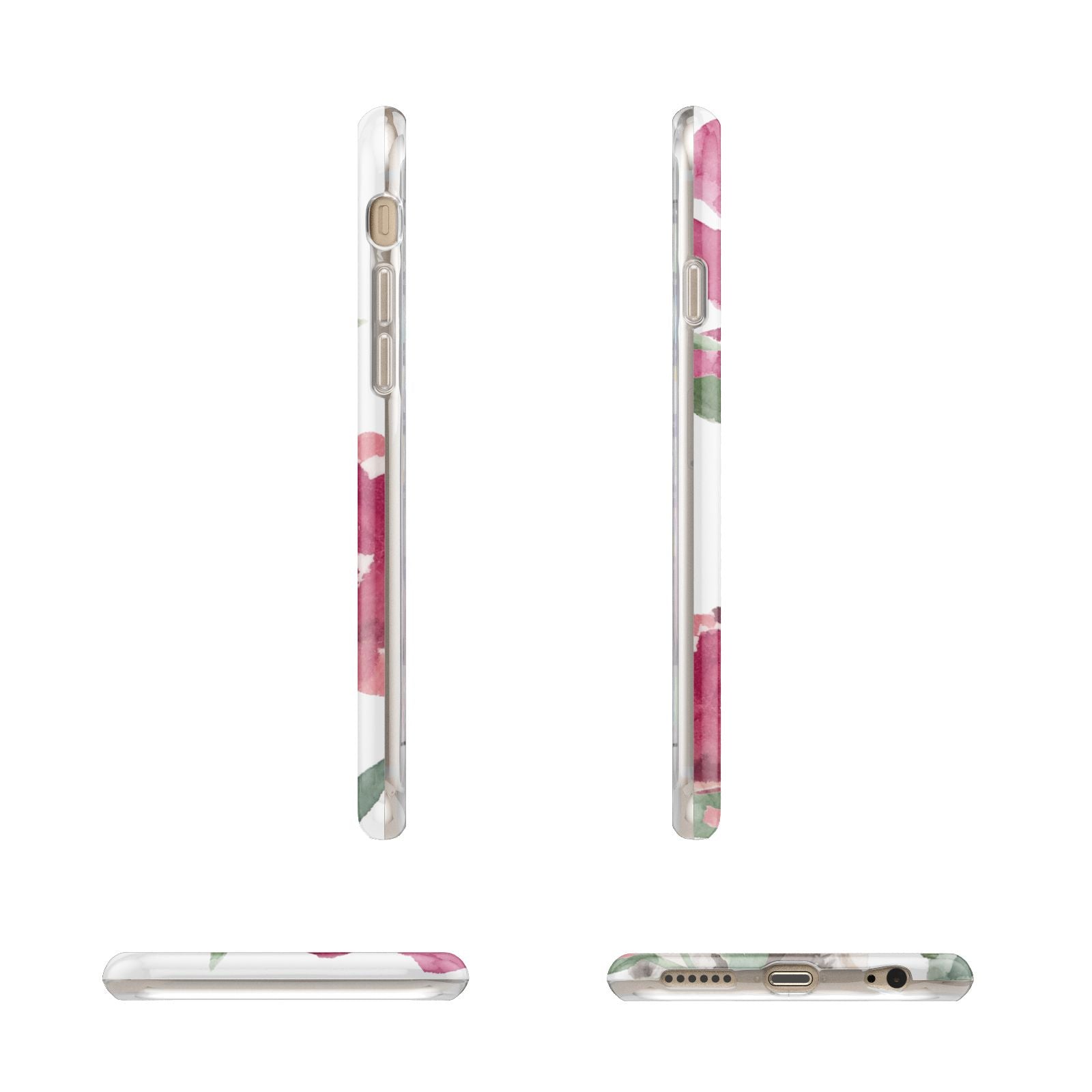 Personalised Jack Russel Apple iPhone 6 3D Wrap Tough Case Alternative Image Angles