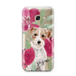Personalised Jack Russel Samsung Galaxy A3 2017 Case on gold phone