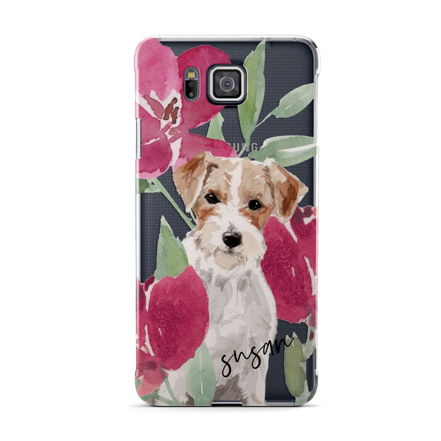 Personalised Jack Russel Samsung Galaxy Alpha Case