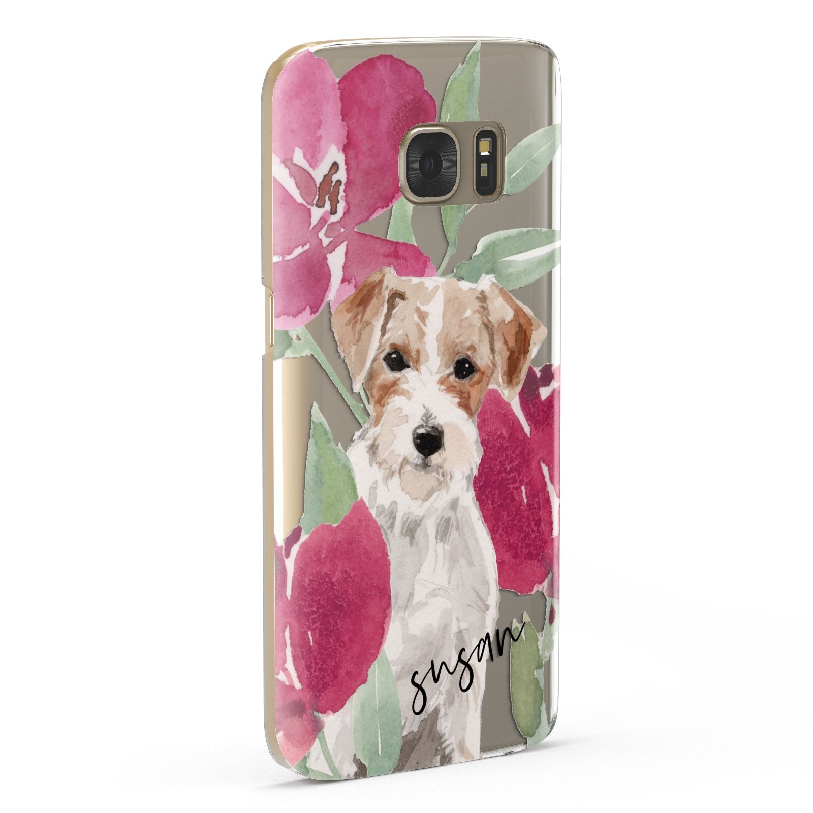 Personalised Jack Russel Samsung Galaxy Case Fourty Five Degrees