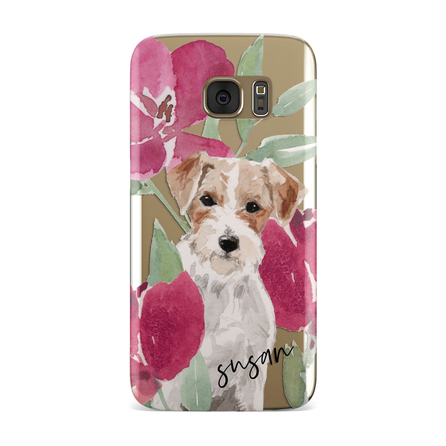 Personalised Jack Russel Samsung Galaxy Case