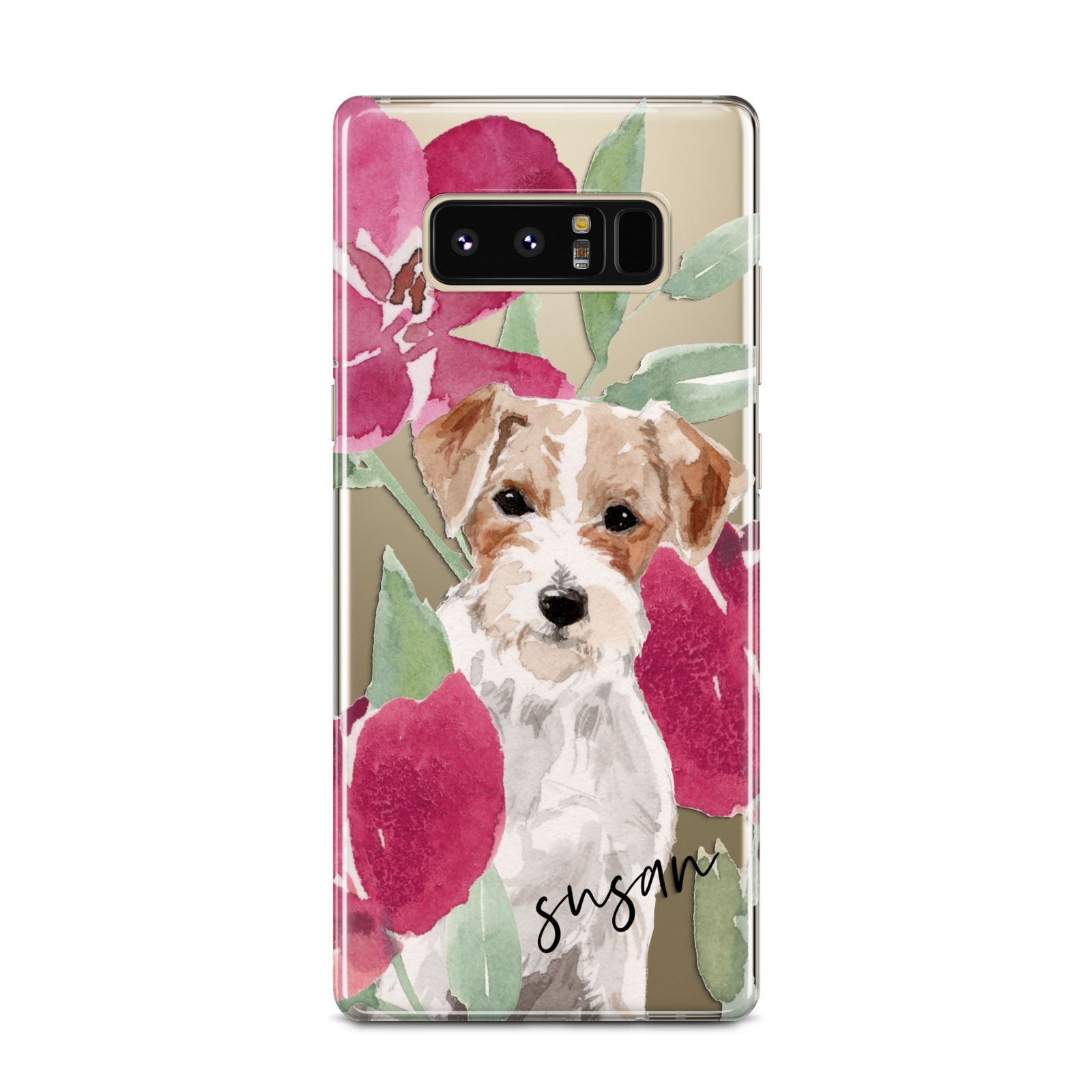 Personalised Jack Russel Samsung Galaxy Note 8 Case