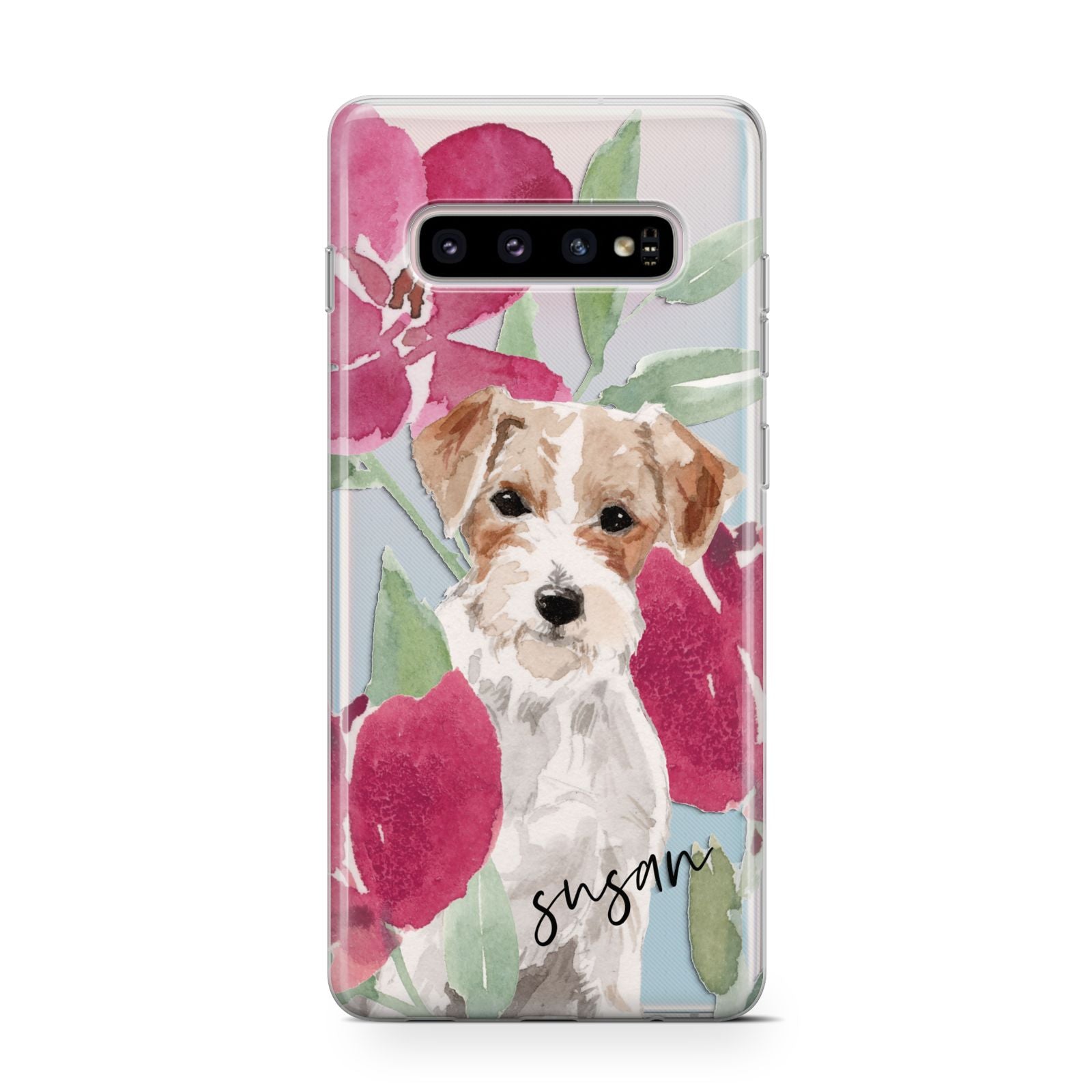 Personalised Jack Russel Samsung Galaxy S10 Case
