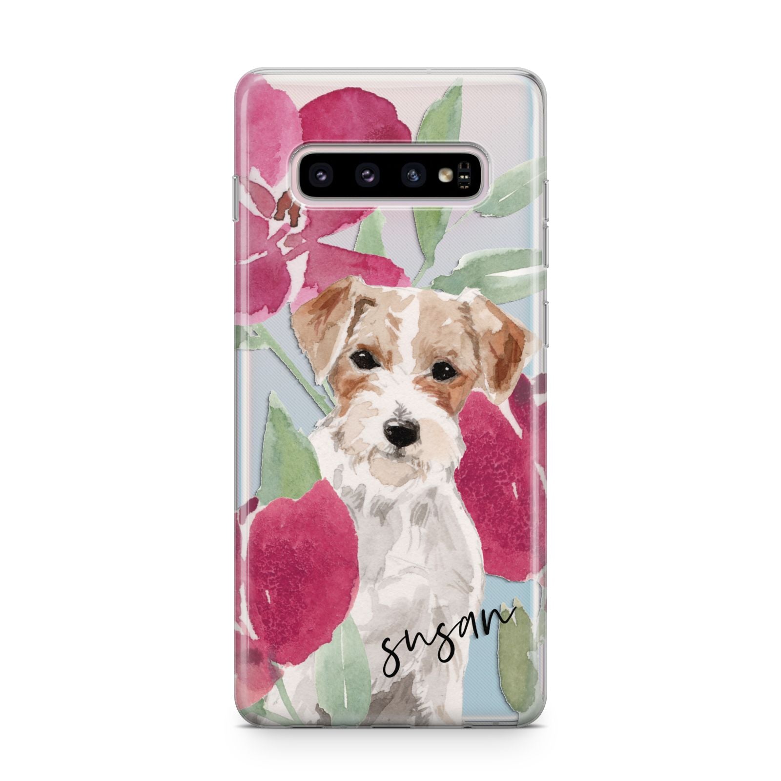 Personalised Jack Russel Samsung Galaxy S10 Plus Case