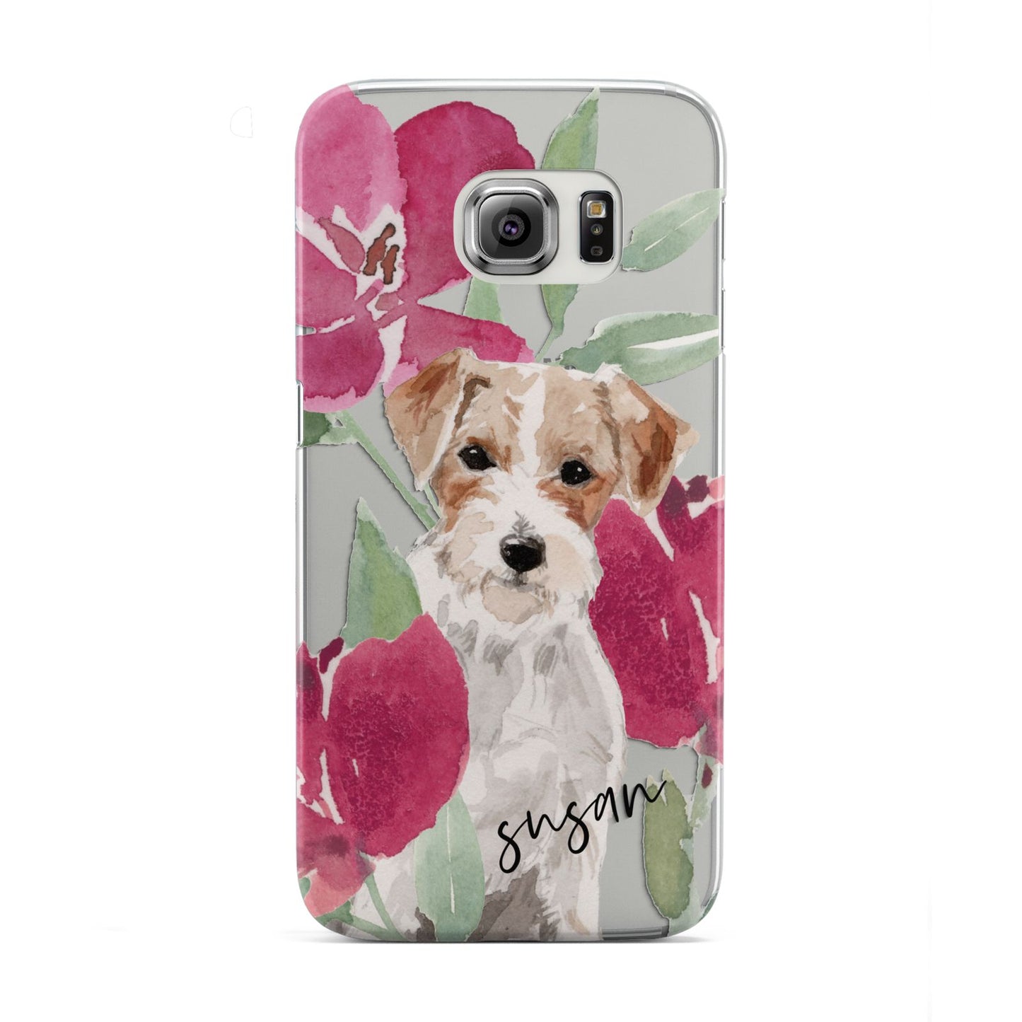 Personalised Jack Russel Samsung Galaxy S6 Edge Case