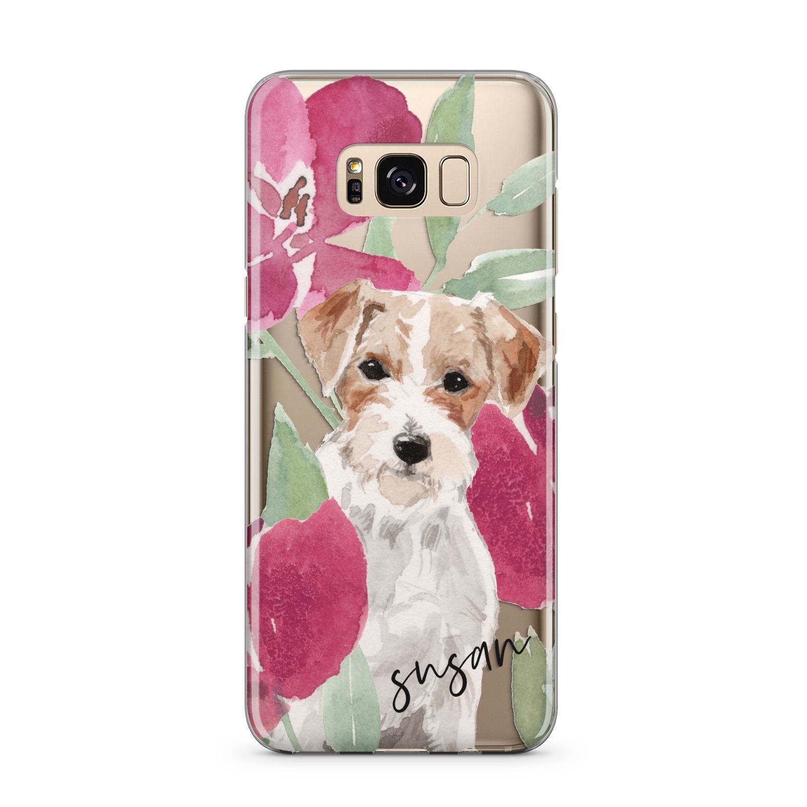 Personalised Jack Russel Samsung Galaxy S8 Plus Case