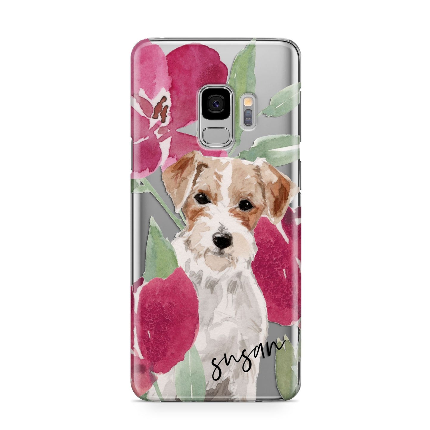Personalised Jack Russel Samsung Galaxy S9 Case