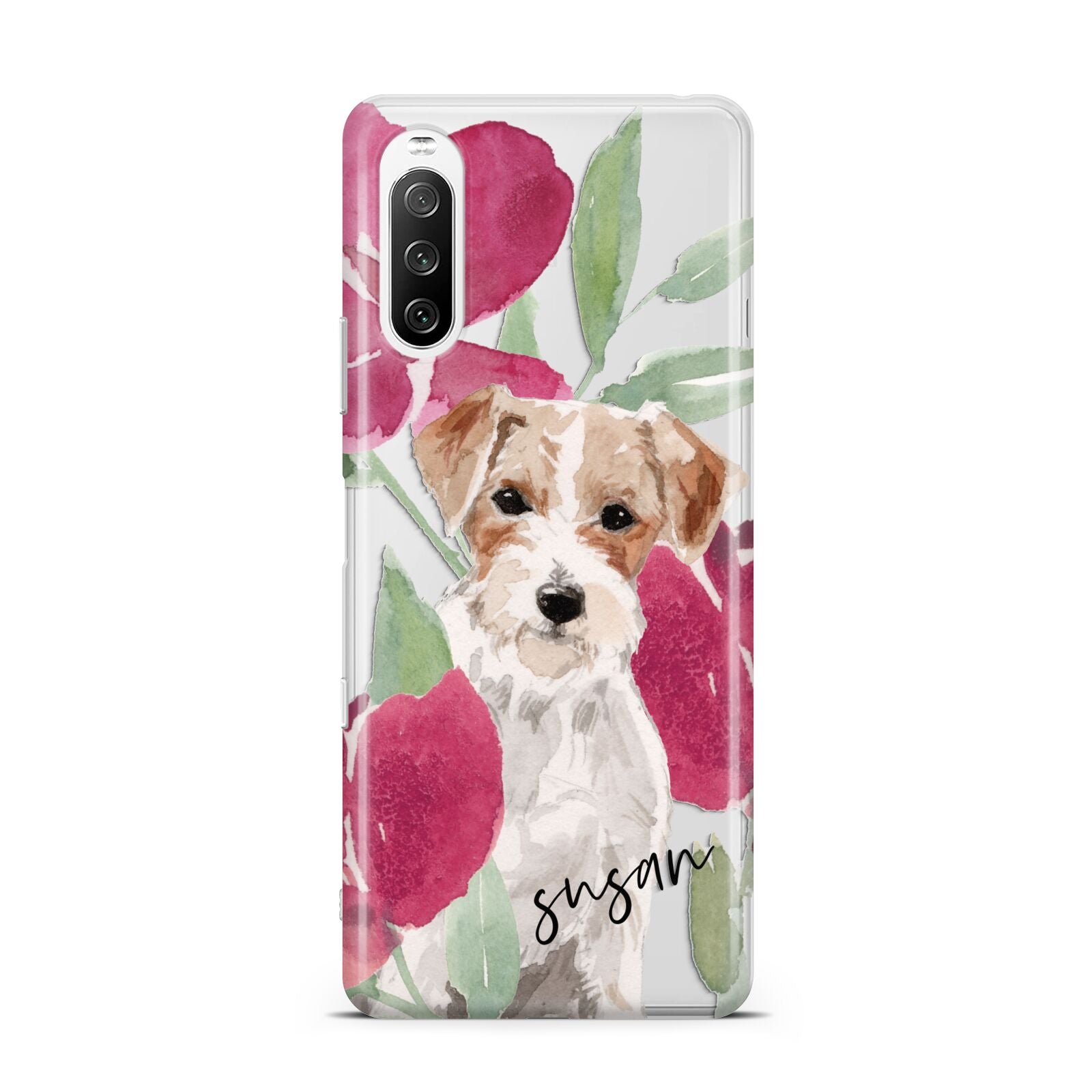 Personalised Jack Russel Sony Xperia 10 III Case