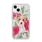 Personalised Jack Russel iPhone 14 Glitter Tough Case Starlight
