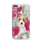 Personalised Jack Russel iPhone 7 Plus Bumper Case on Silver iPhone