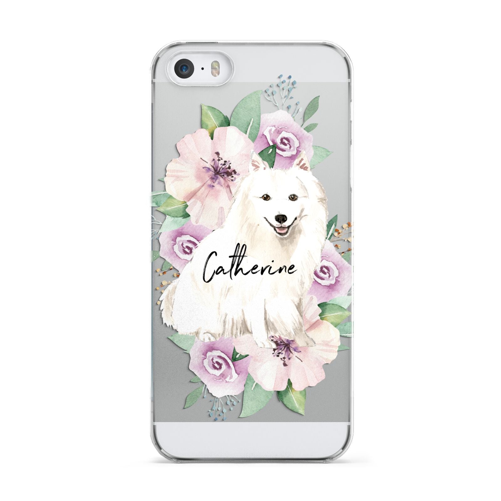 Personalised Japanese Spitz Apple iPhone 5 Case