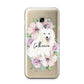 Personalised Japanese Spitz Samsung Galaxy A3 2017 Case on gold phone