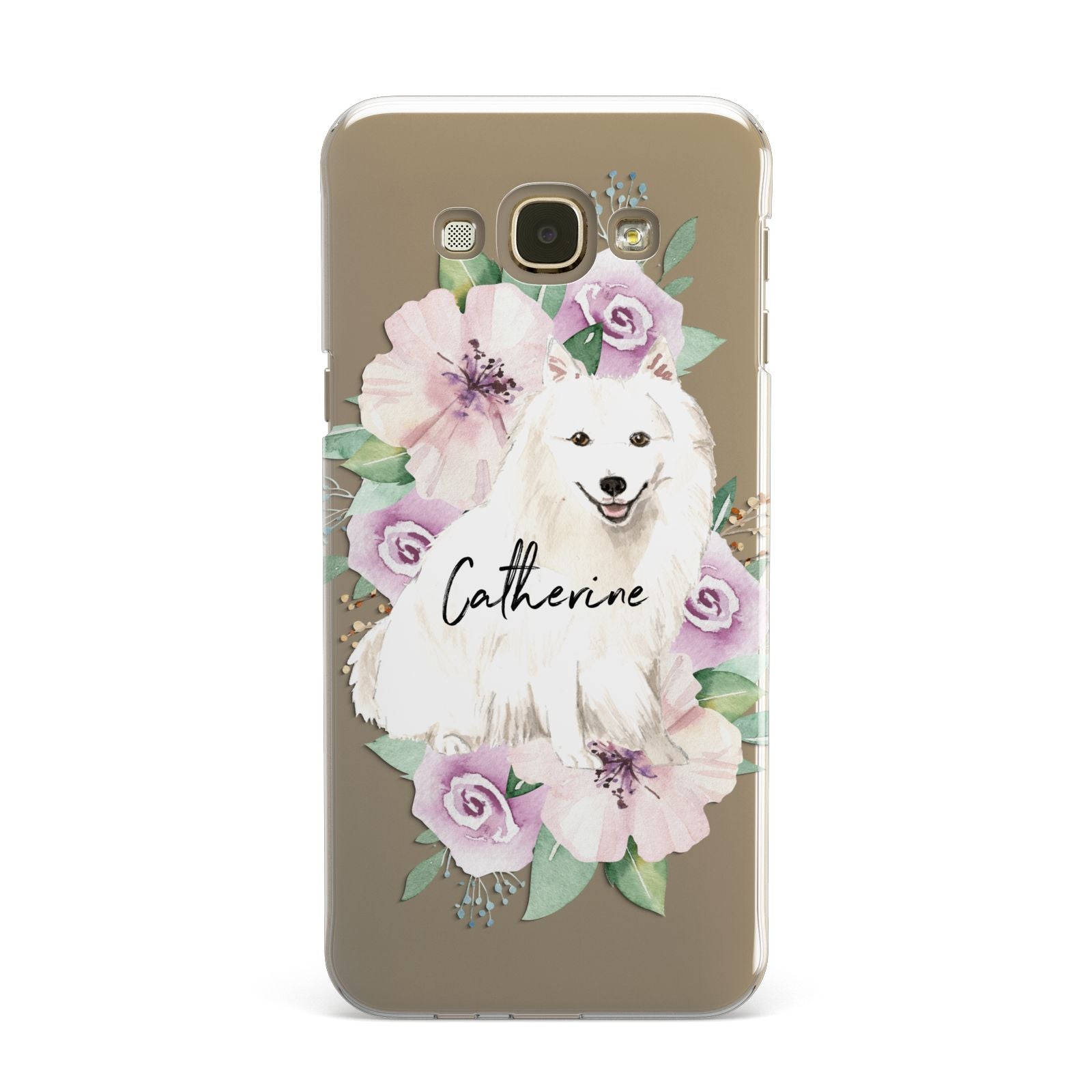 Personalised Japanese Spitz Samsung Galaxy A8 Case