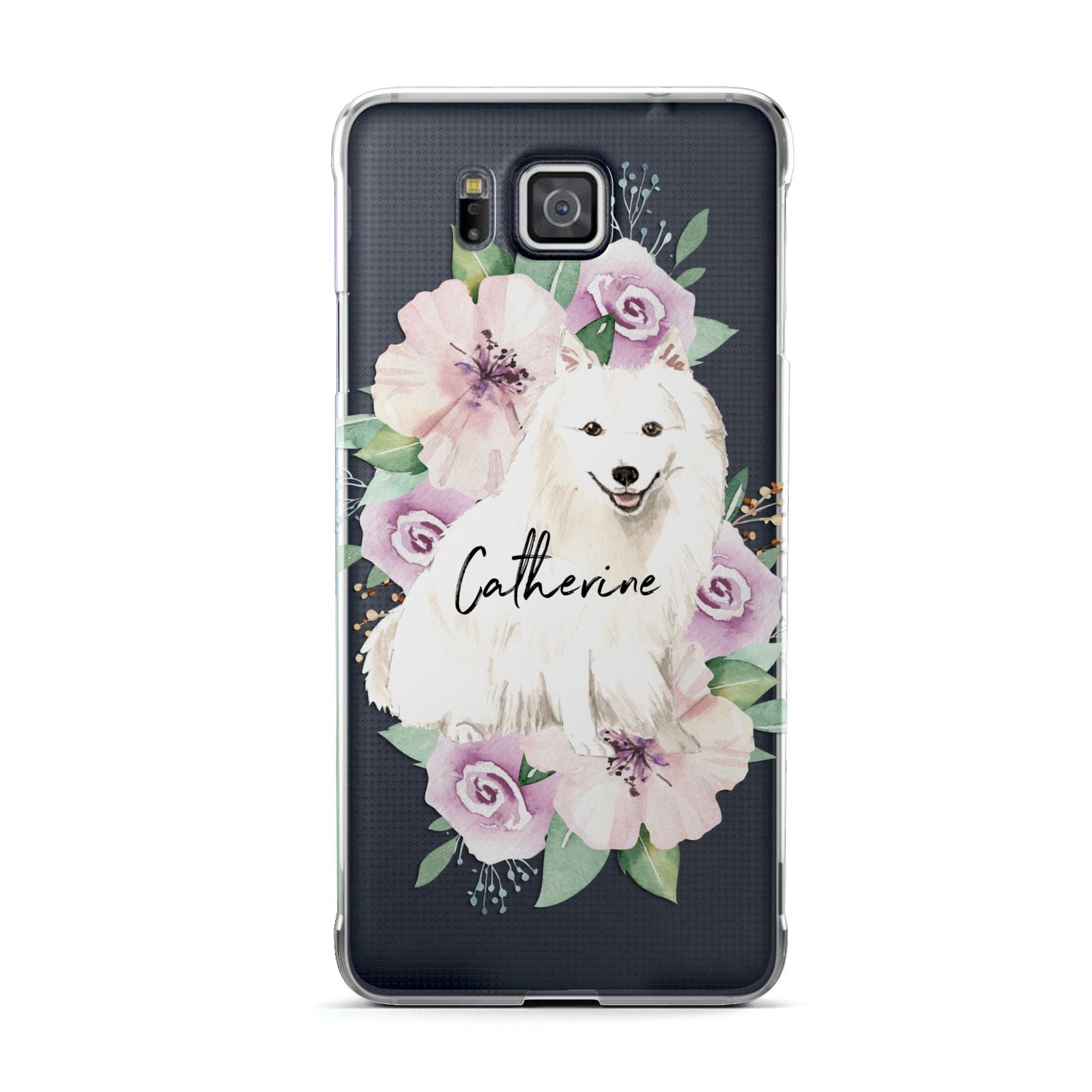 Personalised Japanese Spitz Samsung Galaxy Alpha Case
