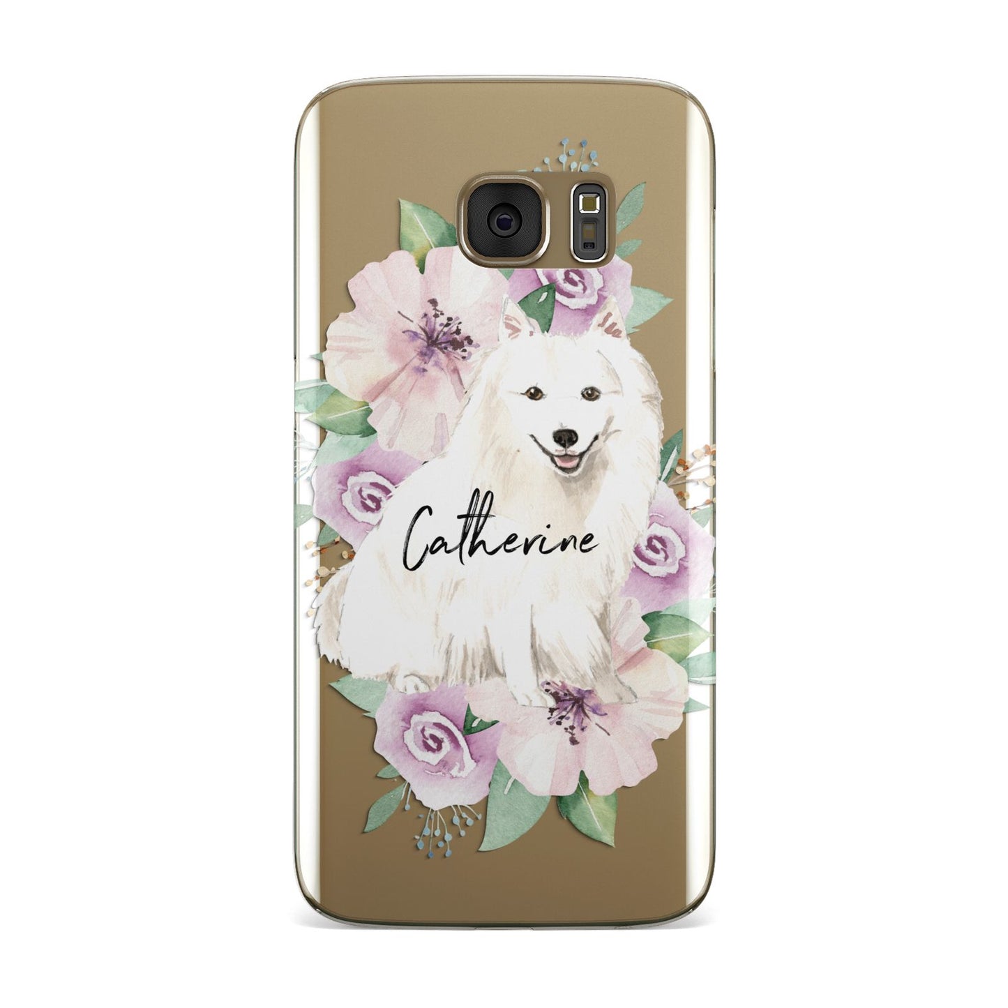 Personalised Japanese Spitz Samsung Galaxy Case