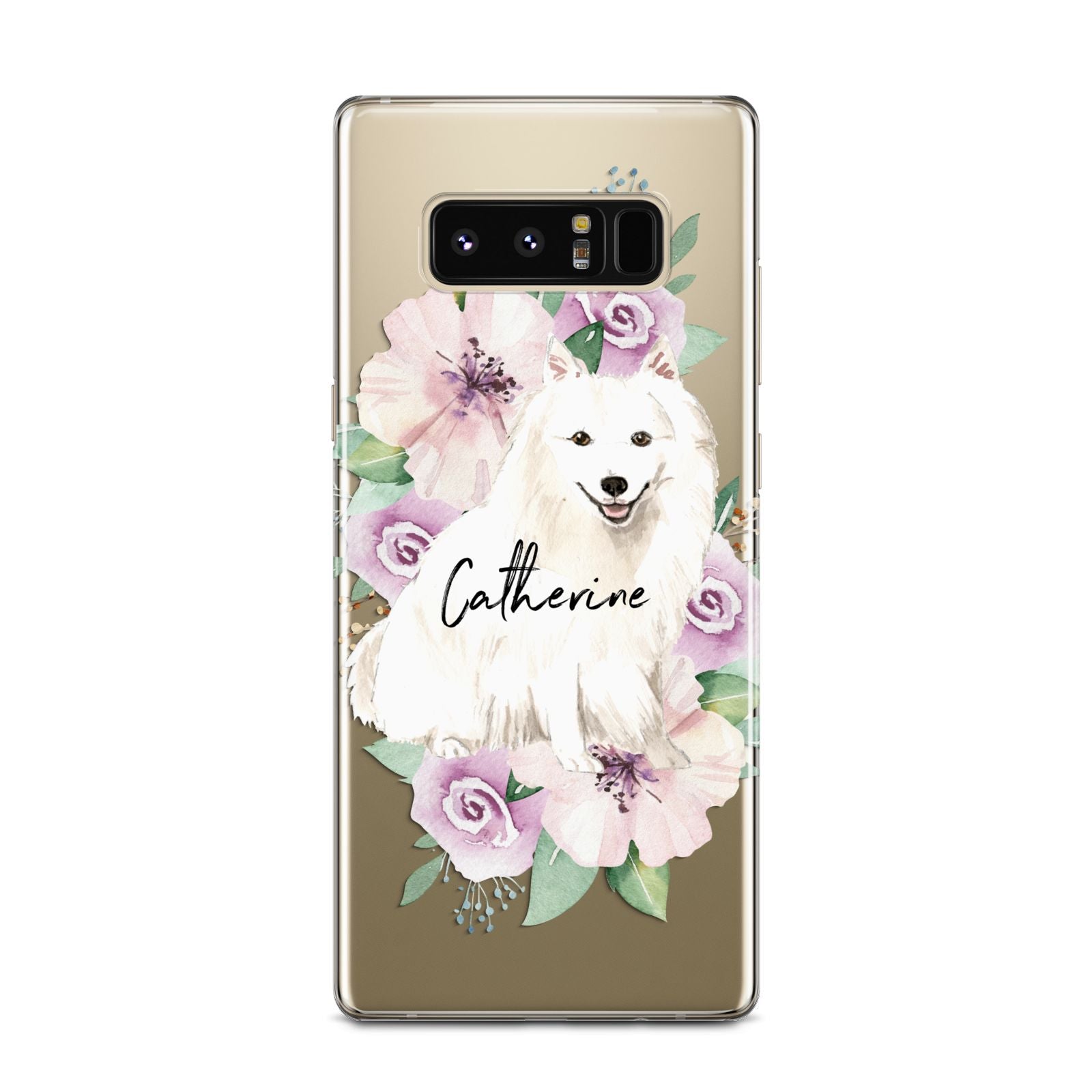 Personalised Japanese Spitz Samsung Galaxy Note 8 Case
