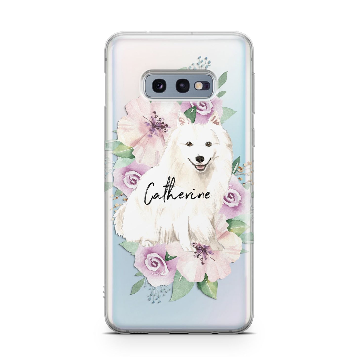 Personalised Japanese Spitz Samsung Galaxy S10E Case