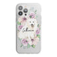 Personalised Japanese Spitz iPhone 13 Pro Max TPU Impact Case with White Edges