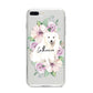 Personalised Japanese Spitz iPhone 8 Plus Bumper Case on Silver iPhone