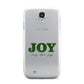 Personalised Joy Christmas Samsung Galaxy S4 Case