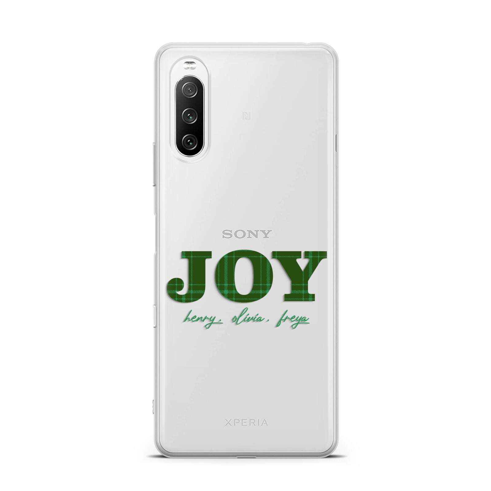 Personalised Joy Christmas Sony Xperia 10 III Case