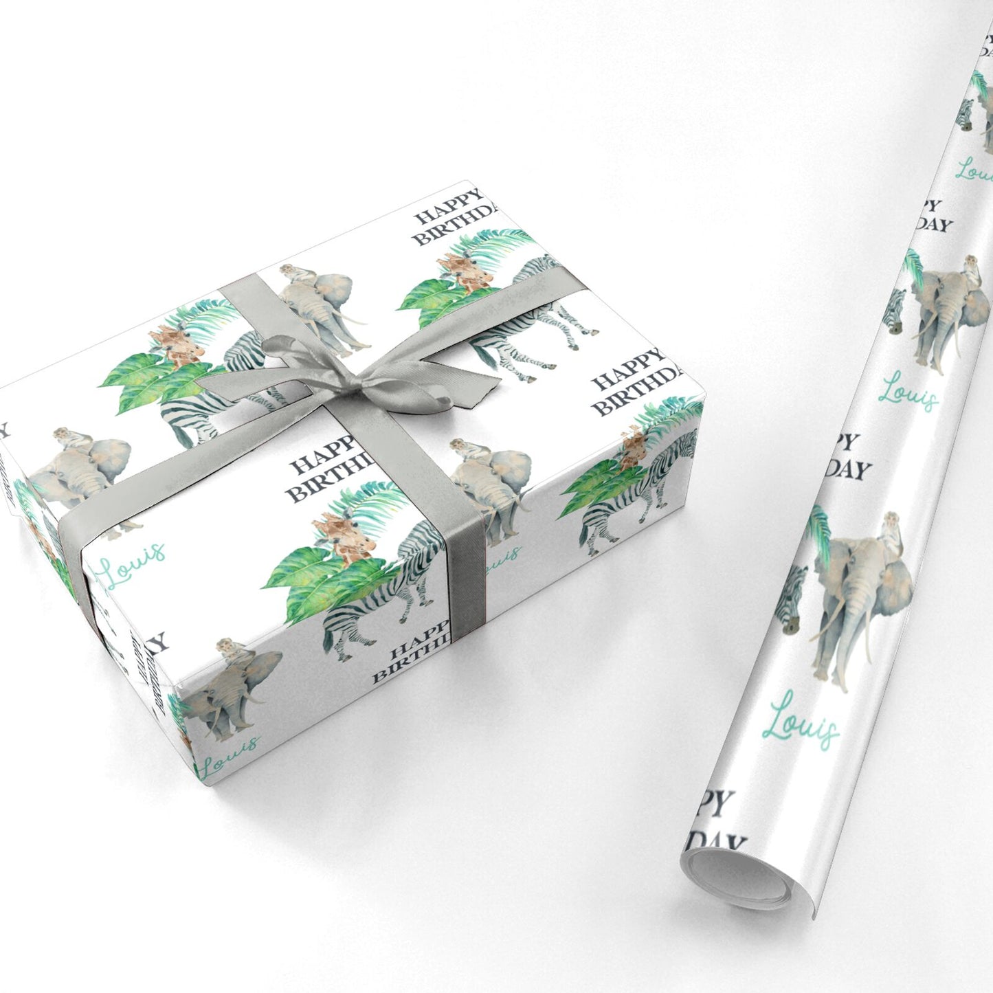 Personalised Kids Birthday Personalised Wrapping Paper