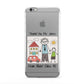 Personalised Kids Drawing Thank You Teacher Apple iPhone 6 Plus Case