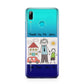 Personalised Kids Drawing Thank You Teacher Huawei P Smart 2019 Case