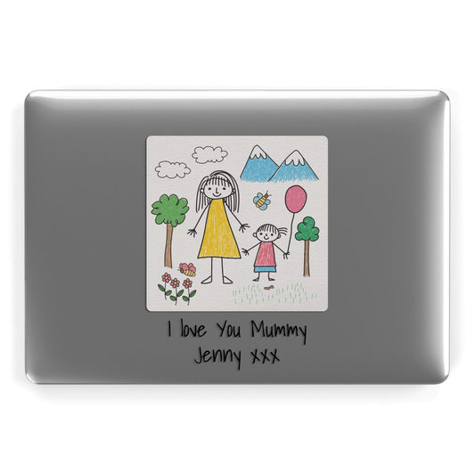 Personalised Kids Drawing Upload Apple MacBook Case