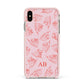 Personalised Koala Apple iPhone Xs Max Impact Case Pink Edge on Gold Phone
