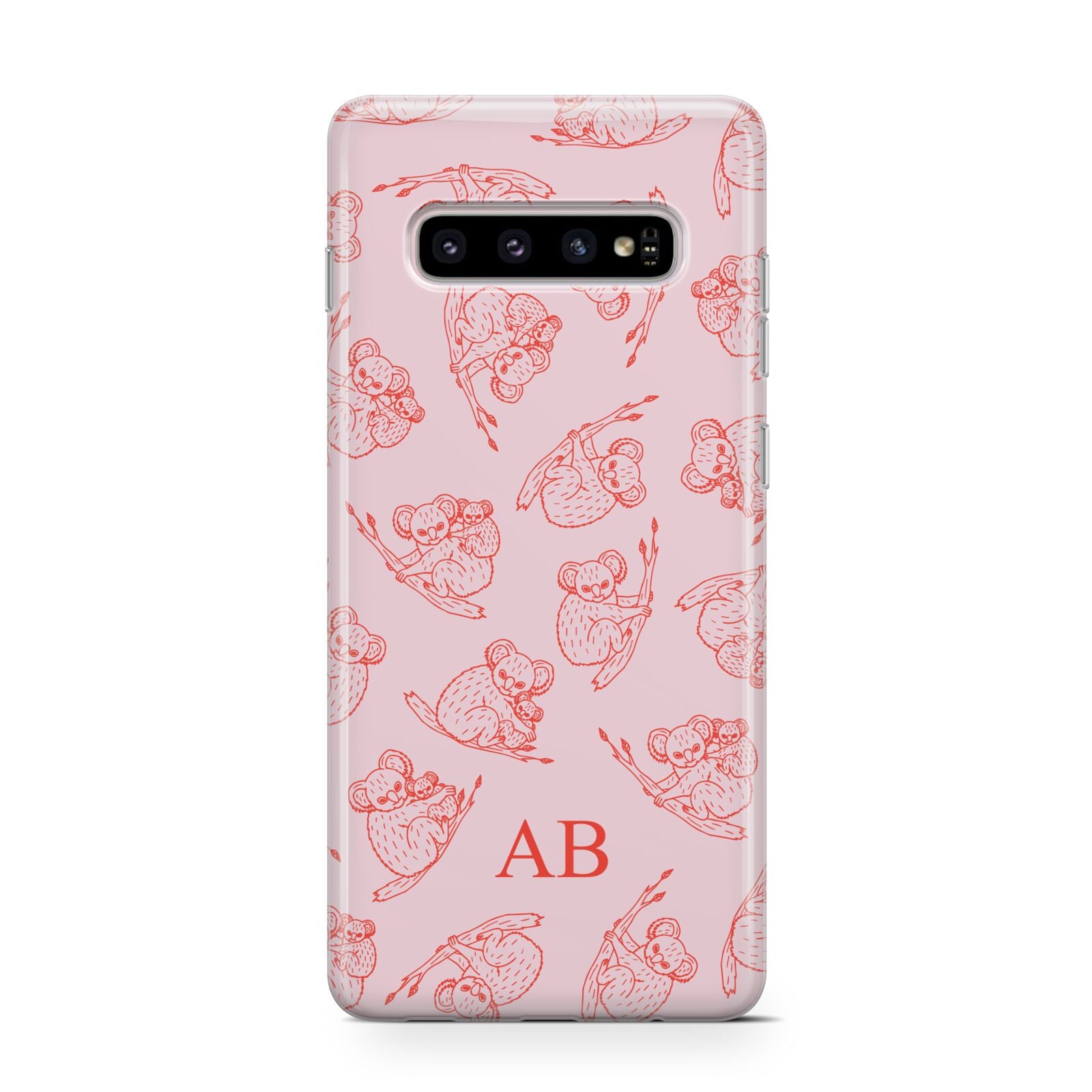 Personalised Koala Samsung Galaxy S10 Case