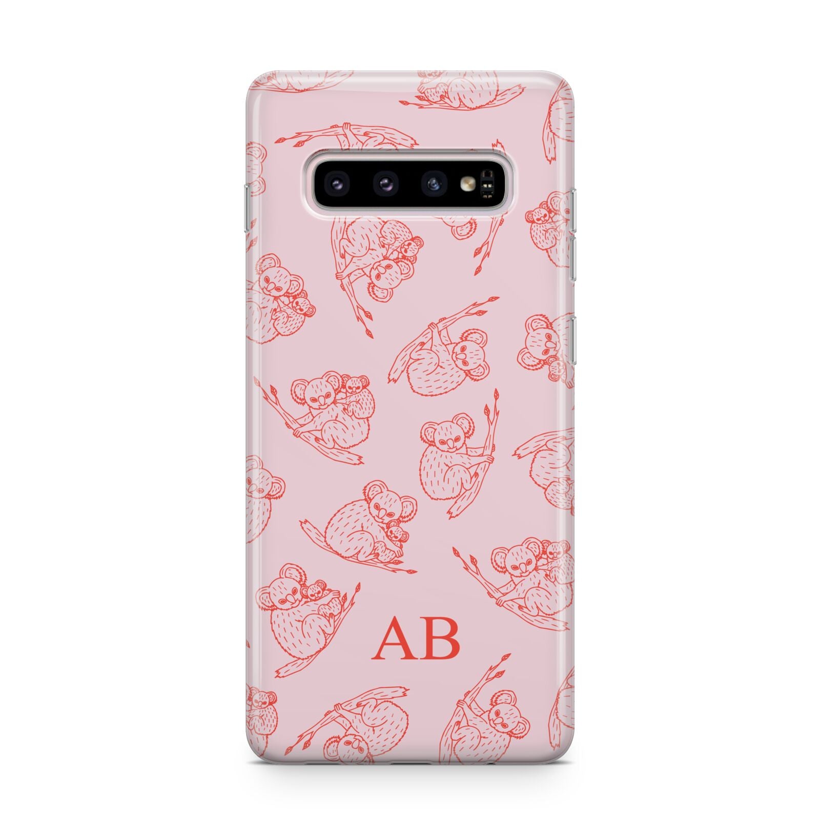 Personalised Koala Samsung Galaxy S10 Plus Case